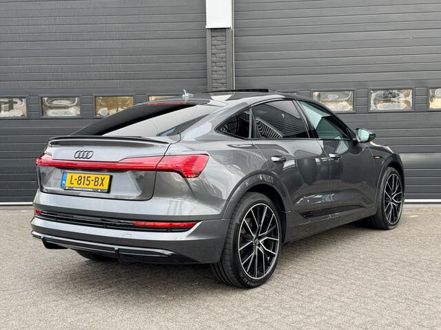 Audi e-tron Sportback 50 quattro S edition 71 kWh | Luchtvering | Pano | Stoelverw. | Leder | 21"| ¤ 28.950,- Incl. BTW