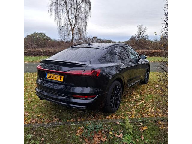 Audi e-tron Sportback 55 quattro S edition 95 kWh Black edition