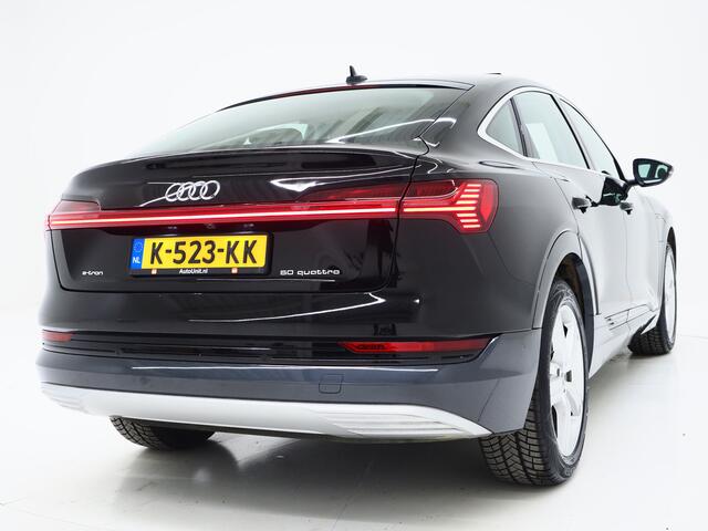 Audi e-tron Sportback 50 quattro Business edition Plus 71 kWh | Panoramadak | Luchtvering | Camera | Leder | Adaptive Cruise | Memory