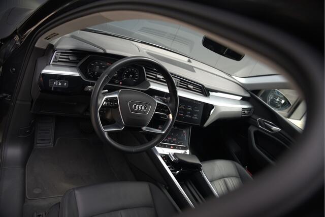 Audi e-tron 50 quattro Business edition Plus 71 kWh | Black Edition | Panoramadak | Memory Seats | Luchtvering | Adaptive Cruise Control | Keyless | Matrix LED | Leder | Stoelverwarming | NAP |