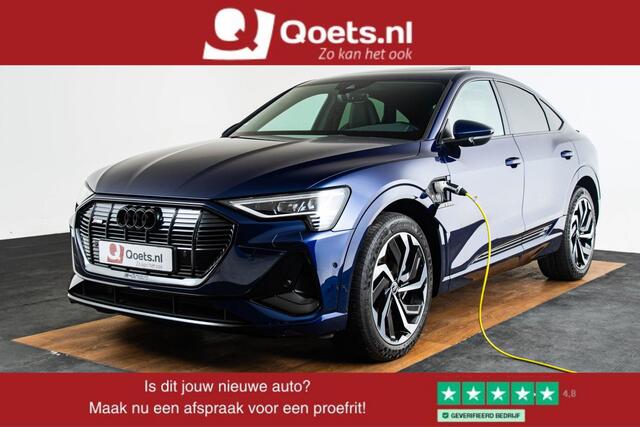 Audi e-tron Sportback 50 quattro S edition 71 kWh Panoramadak - S Sportstoelen - Stoelverwarming voor - B&O - Assistentiepakket Tour - Achterruitrijcamera - interieurvoorverwarming - elektrisch verstelbare bestuurderstoel -