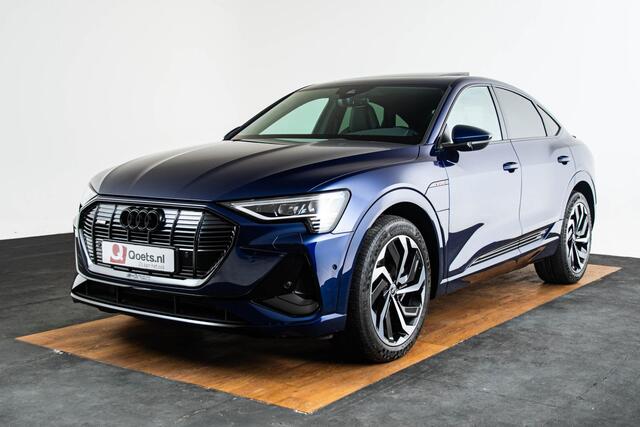 Audi e-tron Sportback 50 quattro S edition 71 kWh Panoramadak - S Sportstoelen - Stoelverwarming voor - B&O - Assistentiepakket Tour - Achterruitrijcamera - interieurvoorverwarming - elektrisch verstelbare bestuurderstoel -