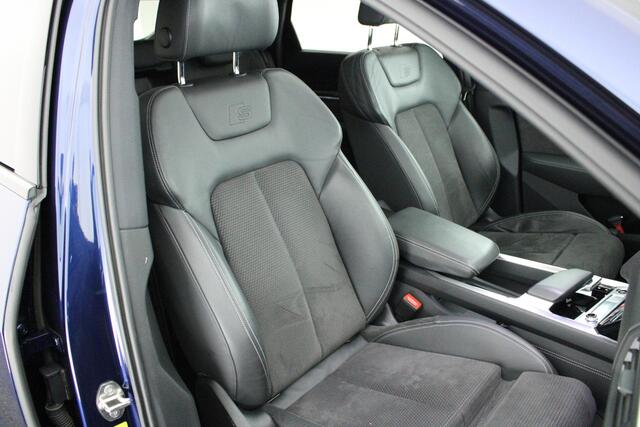 Audi e-tron Sportback 55 quattro 408pk S edition 95 kWh SOH 96% Trekhaak Camera Luchtvering Panoramadak Virtual Cockpit Memory Navigatie