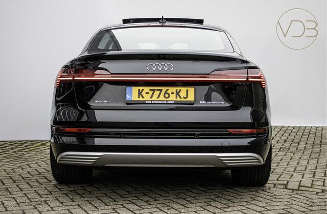 Audi e-tron Sportback 55 SOH 92% Quattro 95 kWh PANORAMA 21inch LEER
