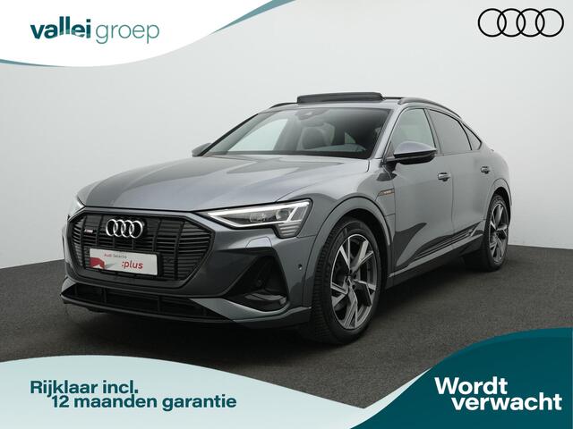 Audi e-tron Sportback 55 408 pk quattro S edition 95 kWh / S-Line | Panoramadak | Bang & Olufsen | Achteruitrijcamera | Leder/alcantara | Stoelverwarming