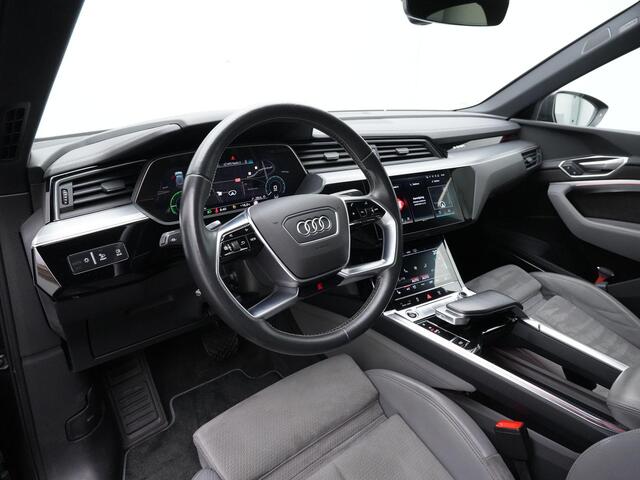 Audi e-tron Sportback 55 408 pk quattro S edition 95 kWh / S-Line | Panoramadak | Bang & Olufsen | Achteruitrijcamera | Leder/alcantara | Stoelverwarming