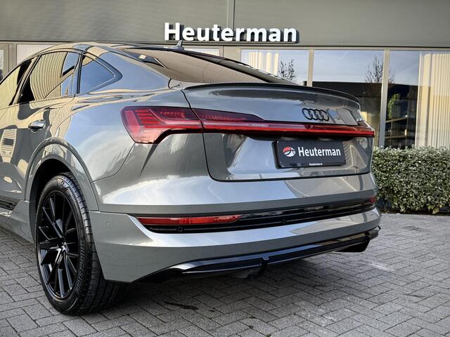 Audi e-tron Sportback 55 Quattro S Line Black Edition/ B&O/ Sfeer