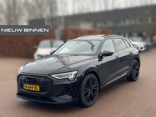 Audi e-tron e-tron 50 quattro Launch edition Black 71 kWh | Panoramadak | Stoelverwarming | Adaptive Cruise Control | Memory Seat | Parkeersensoren | Keyless | Apple Carplay