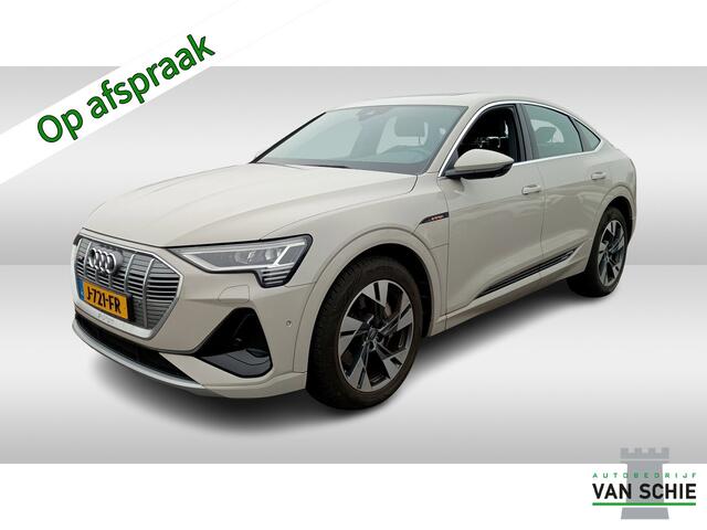 Audi e-tron Sportback 55 quattro S edition 95 kWh 2e-Eig. & Dealer-Onderh. BOVAG-Garantie. NL-Auto.