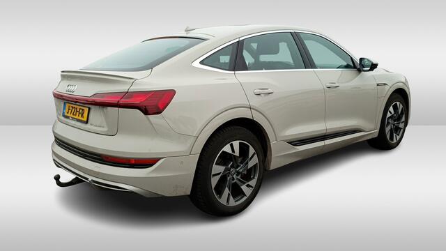 Audi e-tron Sportback 55 quattro S edition 95 kWh 2e-Eig. & Dealer-Onderh. BOVAG-Garantie. NL-Auto.