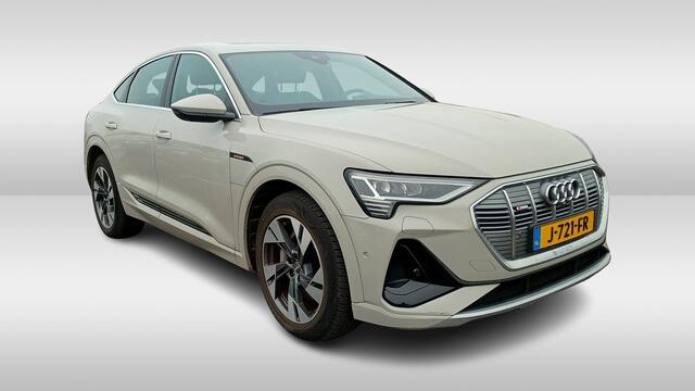 Audi e-tron Sportback 55 quattro S edition 95 kWh 2e-Eig. & Dealer-Onderh. BOVAG-Garantie. NL-Auto.