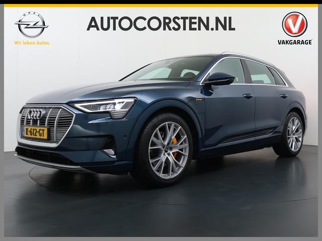 Audi e-tron 55 Quattro 95kWh Camera Panoramadak Adap.Cruise Trekhaak Navi Ecc Leder Business Edition Plus SOH 91% Elek.Stoelen+Verwarmd Keyless Rijstrooksensor AWD 4WD Elek.Achterklep 1e Eigenaar Origineel Nederlandse Auto Dealeronderhouden
