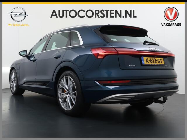Audi e-tron 55 Quattro 95kWh Camera Panoramadak Adap.Cruise Trekhaak Navi Ecc Leder Business Edition Plus SOH 91% Elek.Stoelen+Verwarmd Keyless Rijstrooksensor AWD 4WD Elek.Achterklep 1e Eigenaar Origineel Nederlandse Auto Dealeronderhouden