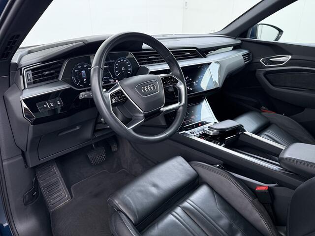 Audi e-tron 55 Quattro 95kWh Camera Panoramadak Adap.Cruise Trekhaak Navi Ecc Leder Business Edition Plus SOH 91% Elek.Stoelen+Verwarmd Keyless Rijstrooksensor AWD 4WD Elek.Achterklep 1e Eigenaar Origineel Nederlandse Auto Dealeronderhouden