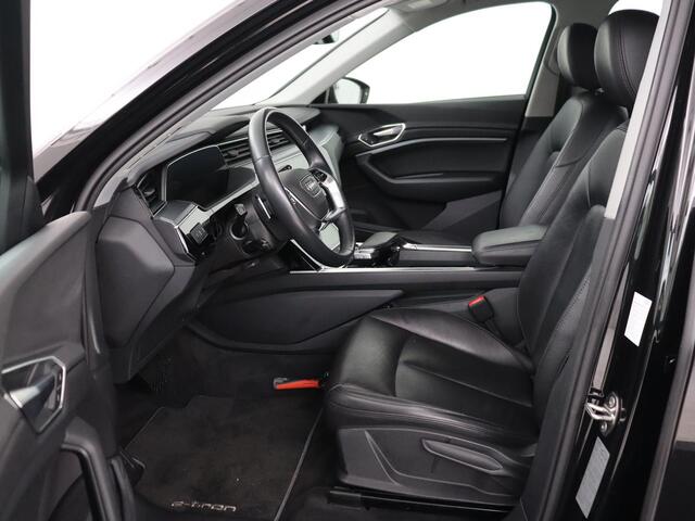 Audi e-tron 55 quattro edition 95kWh | SOH 92% | Leder | Carplay | Trekhaak | Virtual Cockpit | Navigatie | Luchtvering | Parkeerhulp | Audi Sound | Cruise control