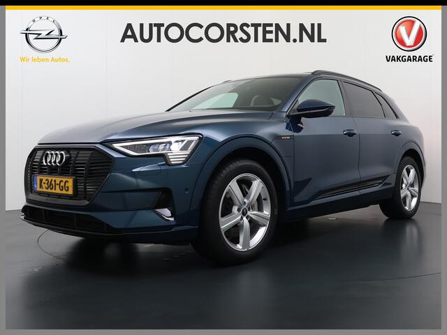 Audi e-tron 55 Quattro 95kWh SOH 96% Panoramadak Sportstoelen Trekhaak Adap.Cruise 360°Camera Apple Carplay Android Auto Leder Navi Ecc Business Edition Plus Elek.Stoelen+Memory Elek.Achterklep Matrix Led AWD 4WD 1.800KG Trekgewicht 1e Eigenaar Origineel Nederlandse 
