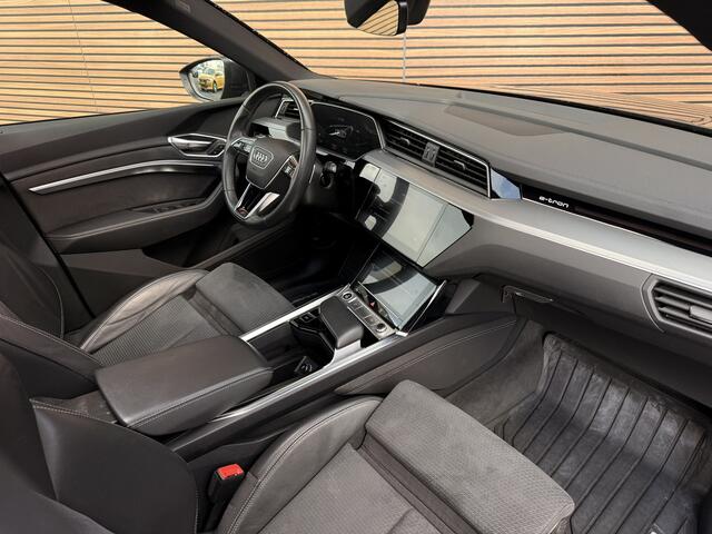 Audi e-tron 55 quattro S edition 95 kWh Panodak / Luchtvering / Camera / Carplay / Memory Stoelen
