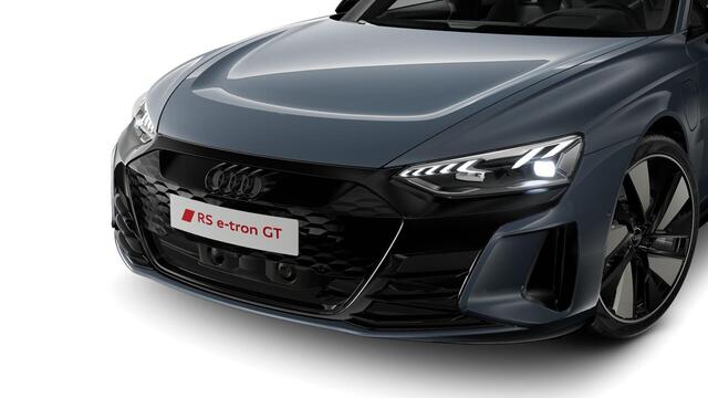 Audi e-tron GT RS 93 kWh | 598 PK | Panoramadak | Top view 360° camera | 21" LM velgen | Luchtvering | Voorstoelen verwarmd | Sportstoelen |