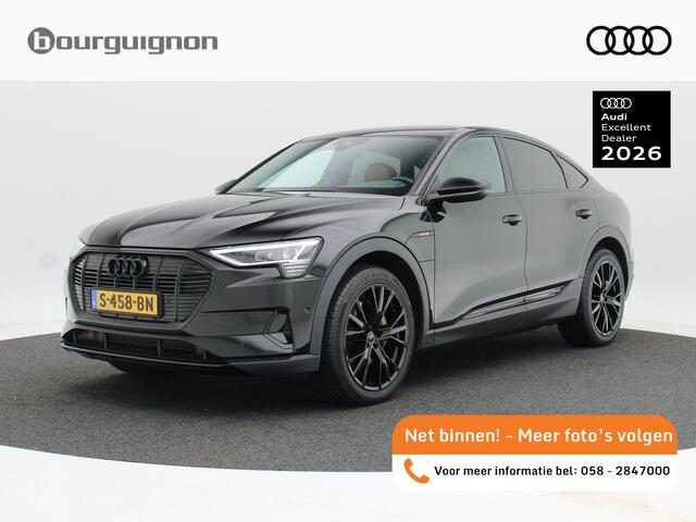 Audi e-tron Sportback 55 quattro 95kWh | Camera | Full LED | Navigatie | Leder | Stoelverwarming | 21 Inch | 87.180 Km !!