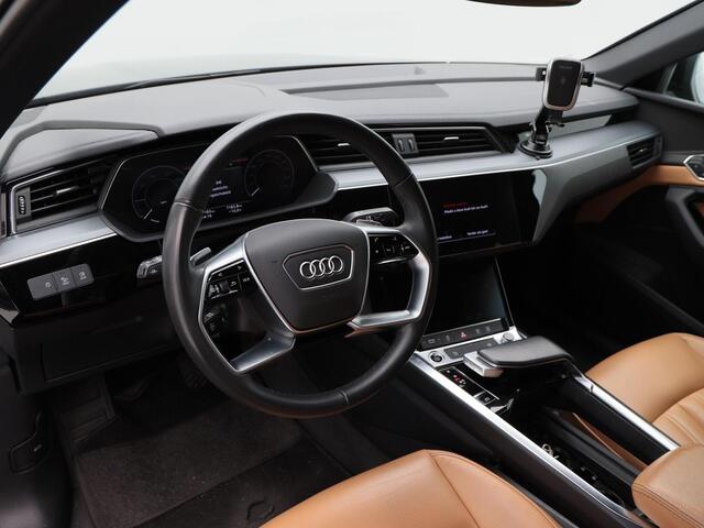 Audi e-tron Sportback 55 quattro 95kWh | Camera | Full LED | Navigatie | Leder | Stoelverwarming | 21 Inch | 87.180 Km !!
