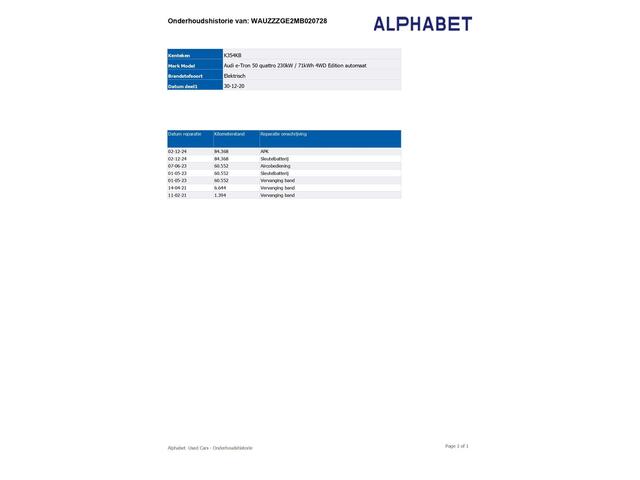 Audi e-tron 50 quattro edition 71 kWh | Trekhaak | 21 Inch Velgen | Dealer onderhouden | NL-Auto |