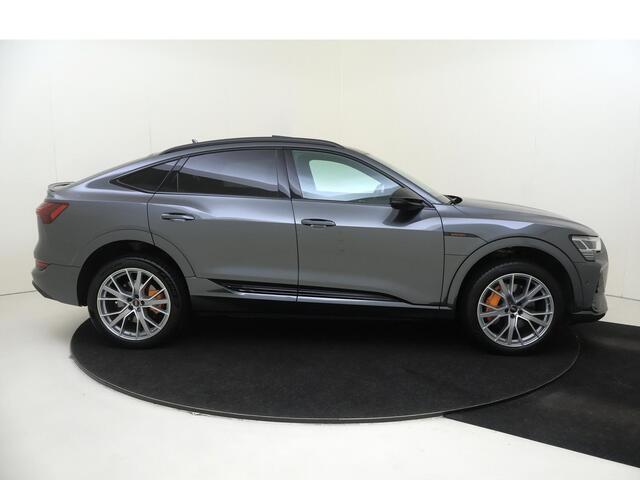 Audi e-tron Sportback 55 quattro S edition 95 kWh | SoH 100% | Panoramadak | Luchtvering | 360 camera | 4-zone airco | Bang & Olufsen | Lederen bekleding | LED matrix verlichting |