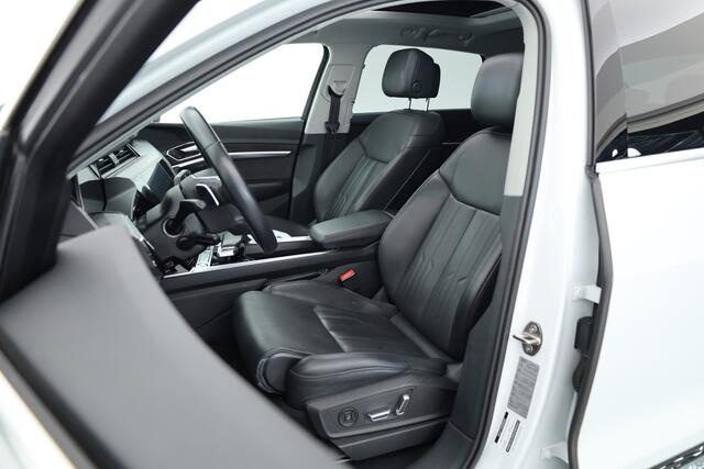 Audi e-tron e-tron 55 quattro advanced Pro Line Plus 95 kWh | SOH 91.3% Pano | Luchtvering | HUD | Memory | Massage | 360cam | Keyless | Stoelvent. | Soft Close