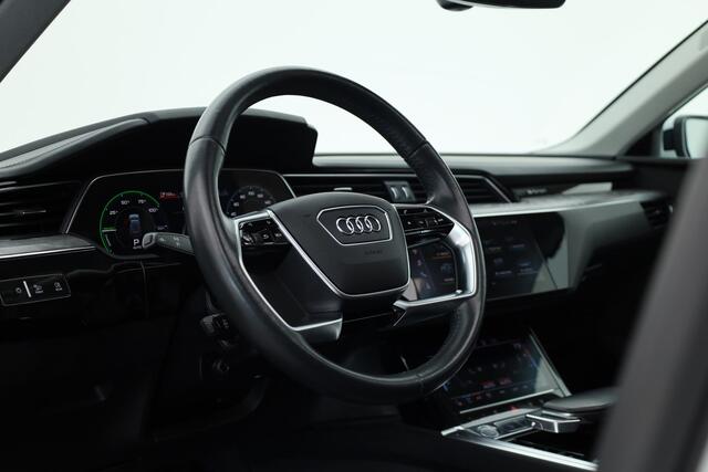 Audi e-tron e-tron 55 quattro advanced Pro Line Plus 95 kWh | SOH 91.3% Pano | Luchtvering | HUD | Memory | Massage | 360cam | Keyless | Stoelvent. | Soft Close