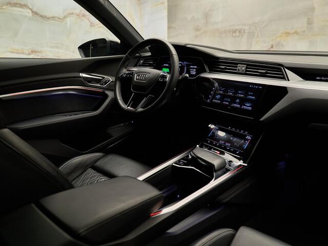 Audi e-tron S Quattro, pano, S sportstoelen, B&O, luchtv., ACC, topview, 22", keyless, HUD, privacy