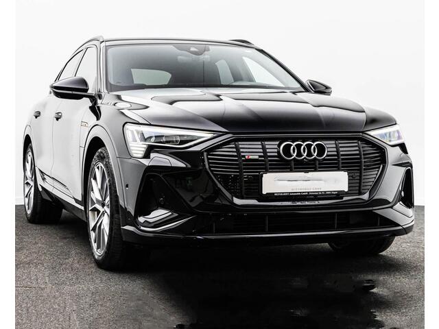 Audi e-tron Sportback 55 Quattro S-LINE 95 kWh (300kW/408pk) ** MATRIX, S-SPORTST, DIAMANT LEDER, PANO, VERW. ST, 21-inch LMV, OPTIK SCHWARZ ** UNFALLFREI ** ** INFORMEER OOK NAAR ONZE AANTREKKELIJKE FINANCIAL-LEASE TARIEVEN **