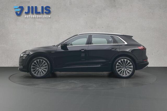 Audi e-tron e-tron 55 quattro advanced 95 kWh | Luchtvering | Trekhaak | Rondomzicht camera | LED