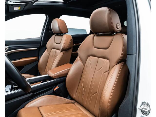 Audi e-tron 55 Quattro S-LINE 95 kWh (300kW/408pk) ** MATRIX, COGNAC LEDER, VIRTUAL SPIEGEL, PANO, HuD, 21-inch LMV ** UNFALLFREI **