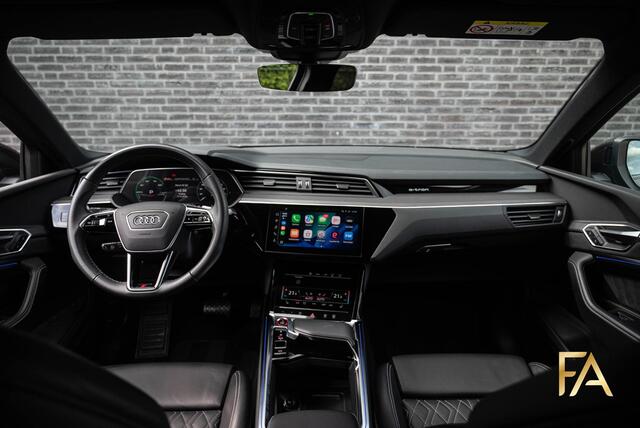 Audi e-tron Sportback S quattro 95 kWh 504PK|Panodak|Ruitleder|Carbon|22Inch|Trekhaak