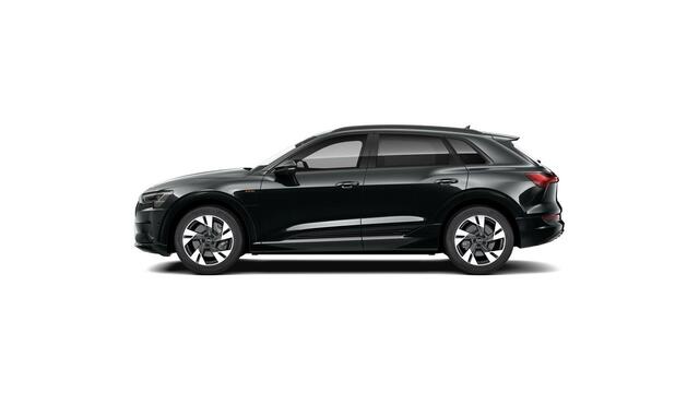 Audi e-tron 55 quattro Advanced edition Plus 95 kWh | 408 PK | SoH 100% | Adaptive cruise control | Luchtvering | Area view 360 | Stoelverwarming V+A | Dodehoek detectie |