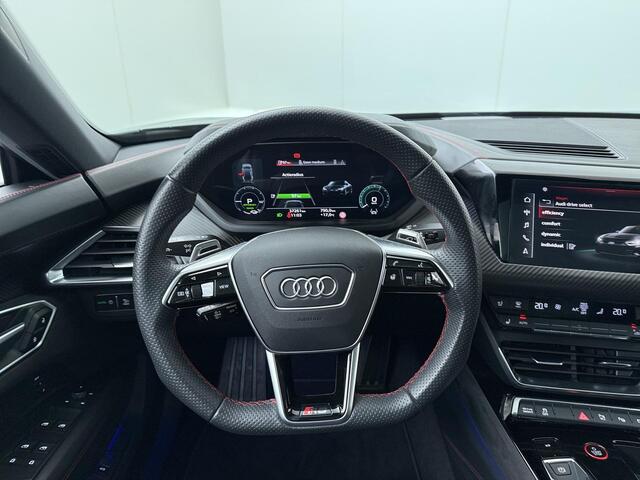 Audi e-tron GT RS 93 kWh | 598 PK | SoH 100% | Automaat | Adaptive Cruise Control | Keramische remschijven | Head-up Display | 360 graden camera | Stoelverwarming + verkoeling + massage | Carbon delen exterieur + Interieur | S Line |