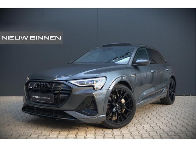Audi e-tron e-tron 50 quattro Launch edition Black 71 kWh | Panoramadak | Stoelverwarming | Adaptive Cruise Control | Memory Seat | Parkeersensoren | Keyless | Apple Carplay |