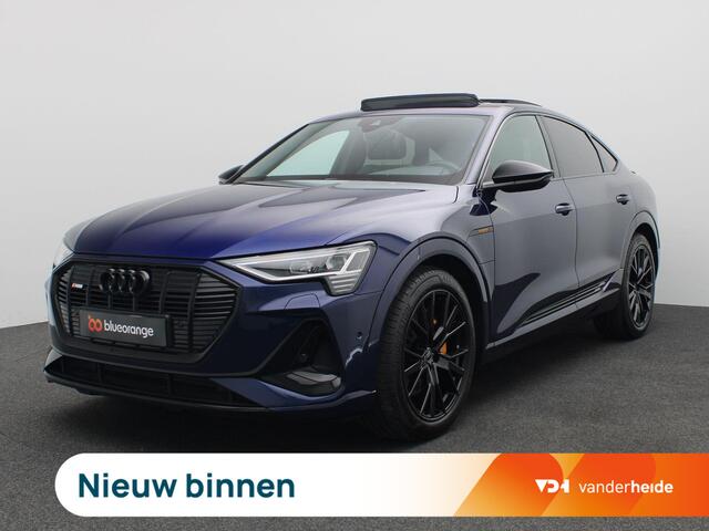 Audi e-tron Sportback 50 quattro S edition 71 kWh 313PK Aut. S-Line, Panoramadak, Trekhaak, Achteruitrijcamera, Keyless, 21" LM Velgen, Memorystoel, Adaptieve Cruise Controle, Elektr. Achterklep, Side Assist