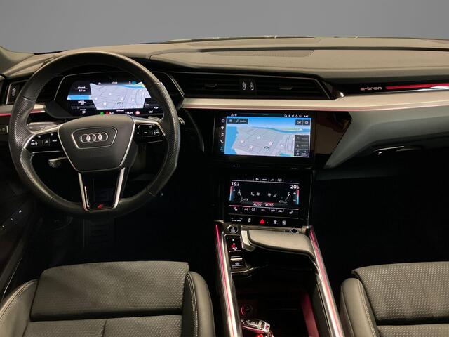 Audi e-tron 55 quattro S edition 95 kWh 300kW/408PK · Panoramadak · Luchtvering · Bang & Olufsen · 360 gr. Camera · Dodehoeksensor · Apple/Android Car Play · Drive select