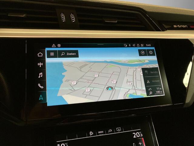 Audi e-tron 55 quattro S edition 95 kWh 300kW/408PK · Panoramadak · Luchtvering · Bang & Olufsen · 360 gr. Camera · Dodehoeksensor · Apple/Android Car Play · Drive select