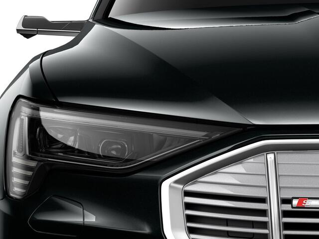 Audi e-tron Sportback 55 quattro S edition 95 kWh | 408 pk | SoH 100% | Trekhaak | Virtuele buitenspiegels | Panoramadak | Head-up display | Matrix LED koplampen |