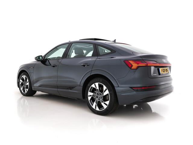 Audi e-tron Sportback 55 Quattro 95 kWh ( 3-Fase-11kW) ) [ SOH-100% ] Aut. *HEATPUMP | PANO | LEATHER | ADAPTVE-CRUISE | DIGI-COCKPIT | FULL-LED | MEMORY-PACK | KEYLESS | NAVI-FULLMAP | AUDI-SOUND | COMFORT-SEATS | 20''ALU*