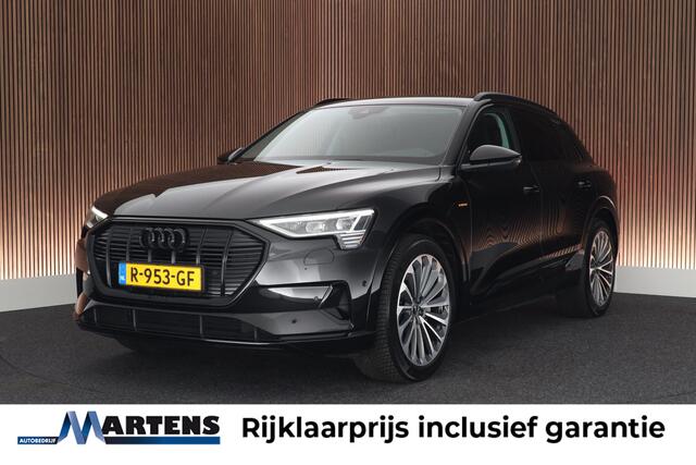 Audi e-tron 55 408pk Advanced edition Plus 95 kWh SOH 100% Trekhaak Leder Memory Stoelverwarming Luchtvering Navigatie