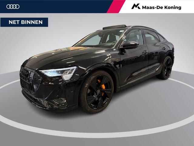 Audi e-tron Sportback 55 quattro 408pk S Edition 95 kWh · SOH 95,5% · Panoramadak · Luchtvering · 360 Camera · Leder Valcona · Head-Up Display · Elek. Stoelen + Geheugen Bestuurder ·