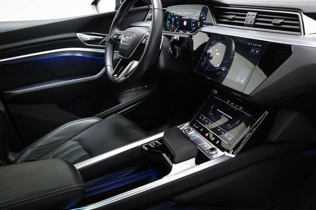 Audi e-tron 55 quattro Advanced edition 95 kWh | SOH 98% | PANORAMADAK | B&O DAB | 360 CAMERA | TREKHAAK | 21"