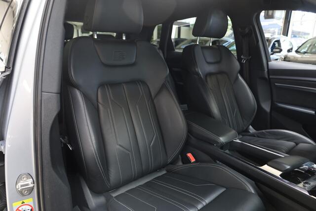 Audi e-tron 55 quattro S Edition 95 kWh PANO B&O TREKHAAK-AFN SPORTSTUUR LUCHTVERING VIRTUAL MEMORY 360-CAM ACC LEER DAB STOELVERW. CARPLAY 2XPDC 20''LMV