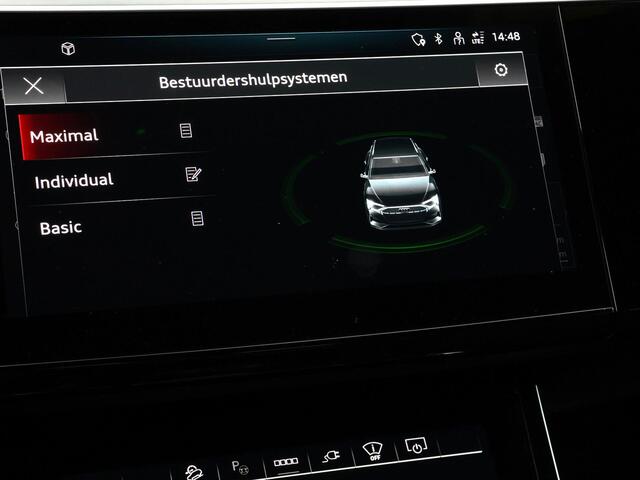 Audi e-tron 55 quattro 95 kWh 408pk S Edition · SOH 96,8% · Camera · Luchtvering · Afneembare Trekhaak · Head-Up Display · Elek. Achterklep · Stoelverwarming · 20"Velgen ·
