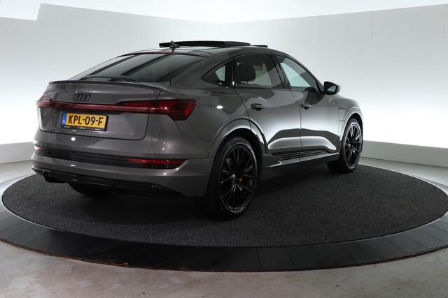 Audi e-tron Sportback 50 quattro S edition 71 kWh | BLACK EDITION | SCHUIF-KANTEL | AFN. TREKHAAK |