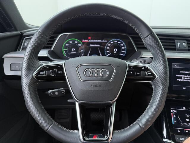 Audi e-tron Sportback 55 quattro Advanced edition 95 kWh | 408 PK | SoH 98% | Head-up display | Adaptive cruise control | S line interieur | 21" LM velgen | Climate control |