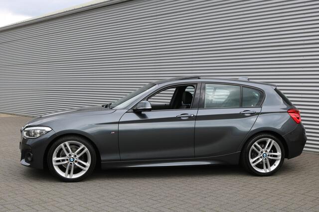 BMW 1-SERIE 118i M-Sportpakket Aut (94.384Km Orig NL Auto! NAP! Schuif/Kanteldak Sportleder Navi/Prof Full-Led Keyless 18InchLMV)