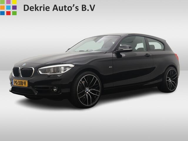 BMW 1-SERIE 120i 184PK Automaat 3Drs. Sport Executive / Airco-ecc. / Cruise-ctr. / Navigatie / Lm velgen / Trekhaak afn. / Apk feb-2026